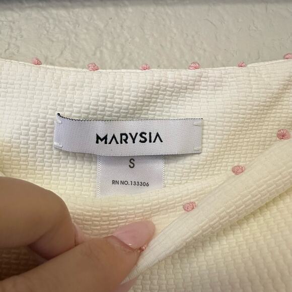 NWOT Marysia High Waisted Bikini Bottom White Size Small - Picture 5 of 5